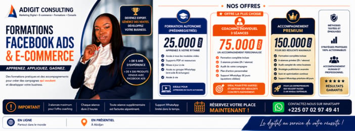 Coaching Individuel (accompagnement personnalisé)