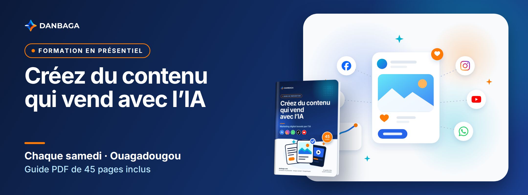 Inscription : Marketing digital boosté par l'IA
