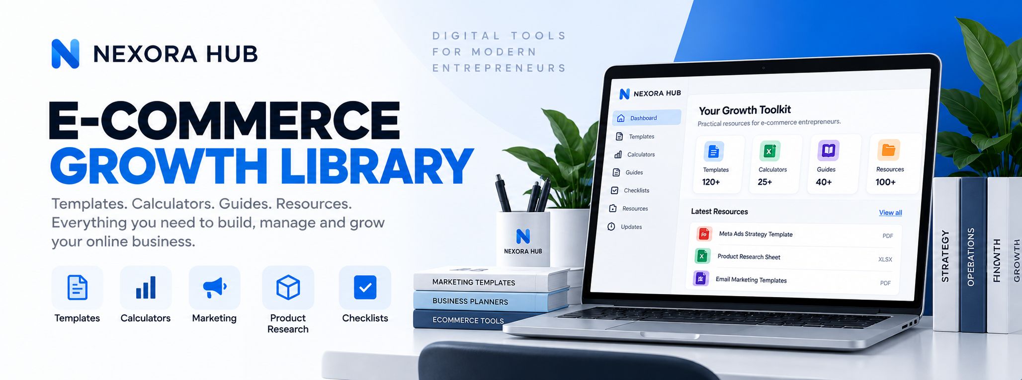 Nexora Hub – E-commerce Growth Library