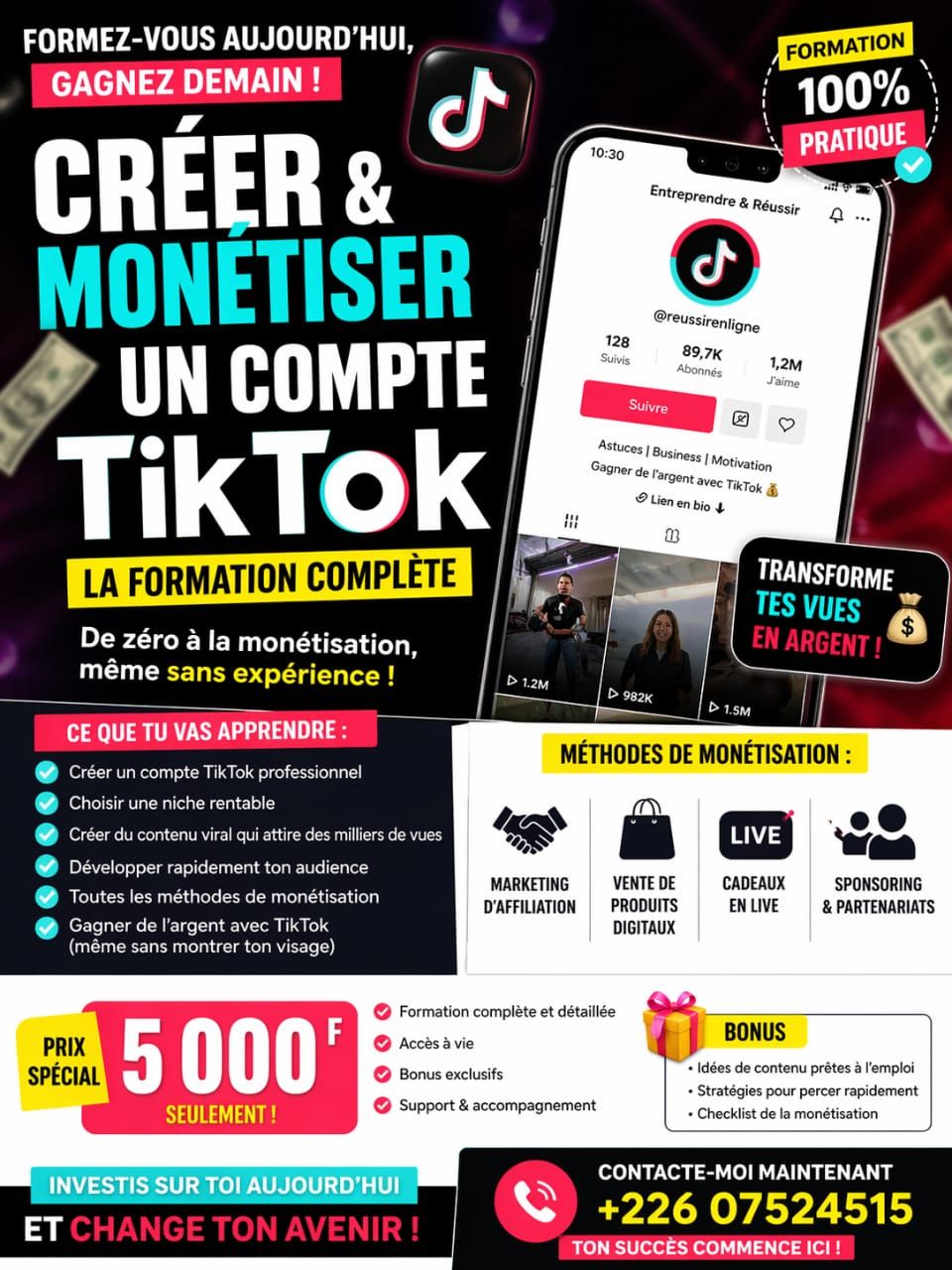 🚨 Opportunité 2026 : TikTok paie, mais seulement ceux qui savent !