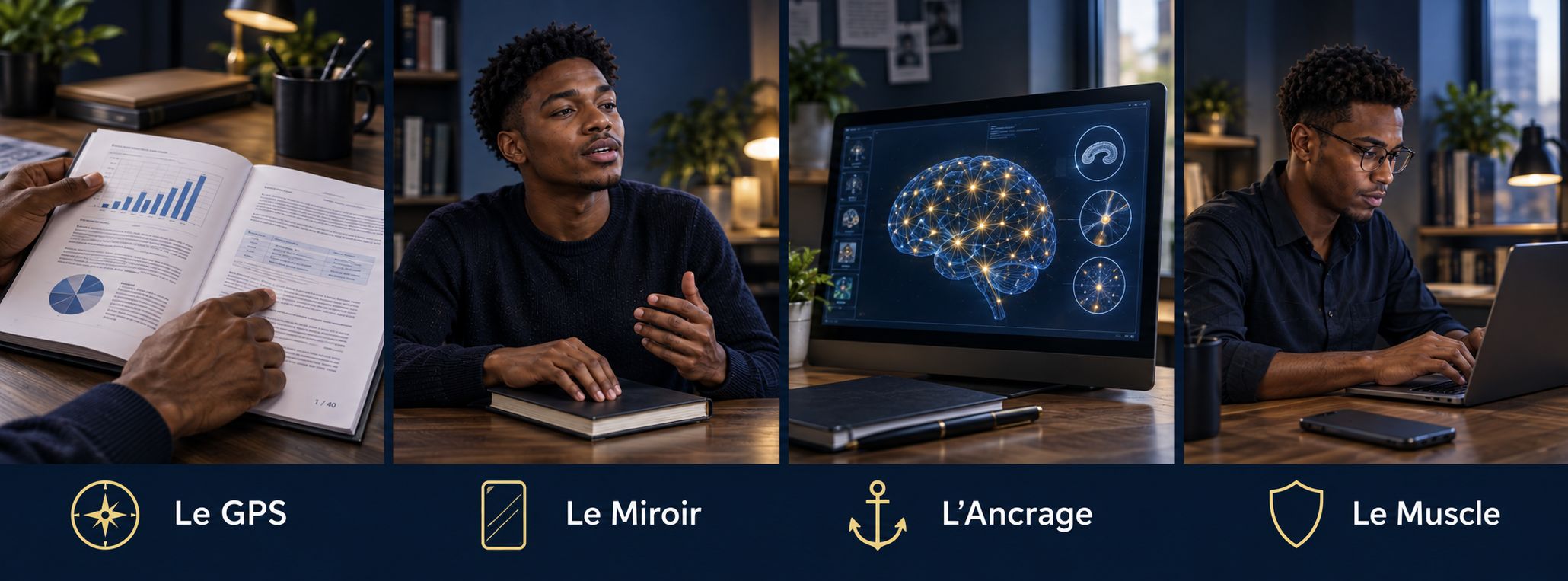 Le GPS, le Miroir, l’Ancrage et le Muscle