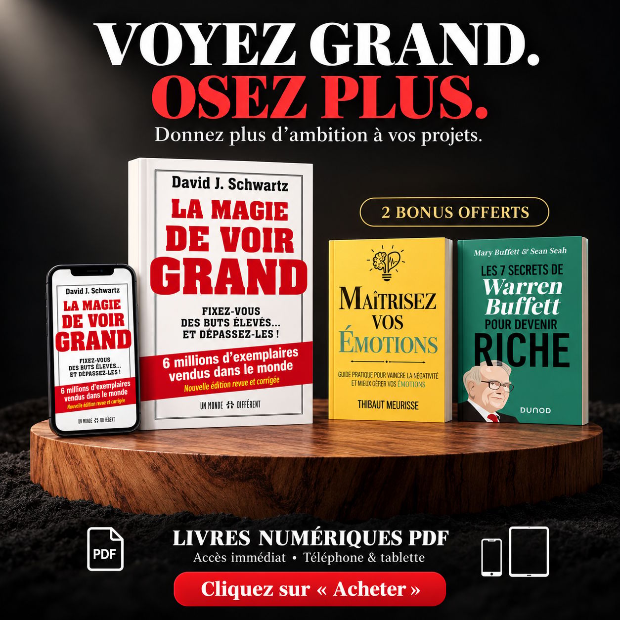 La Magie de voir grand – David J. Schwartz