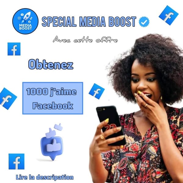 Achetez 1000 Likes Réels Facebook – Algorithme & Visibilité Garantie❤️😥😭👍