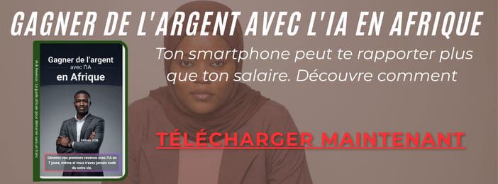 Gagner de l'argent avec l'IA en Afrique