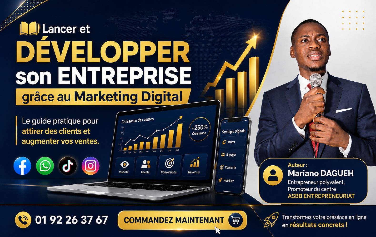 LANCER ET DÉVELOPPER SON ENTREPRISE GRÂCE AU MARKETING DIGITAL