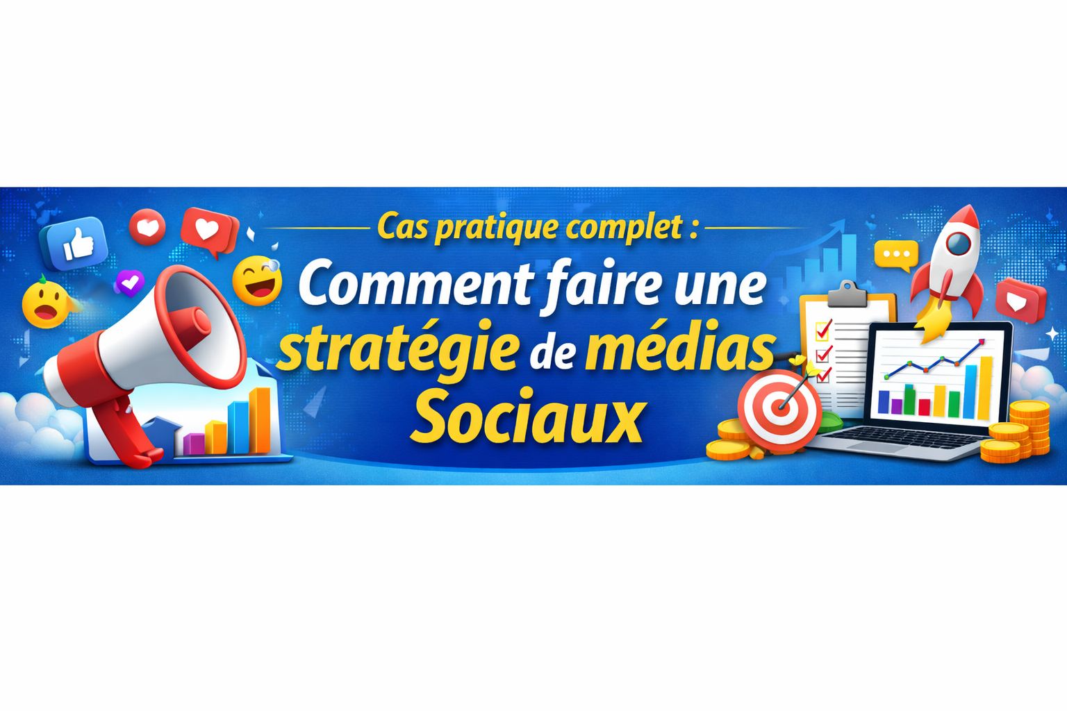 Cas pratique complet : Comment faire une stratégie de médias Sociaux