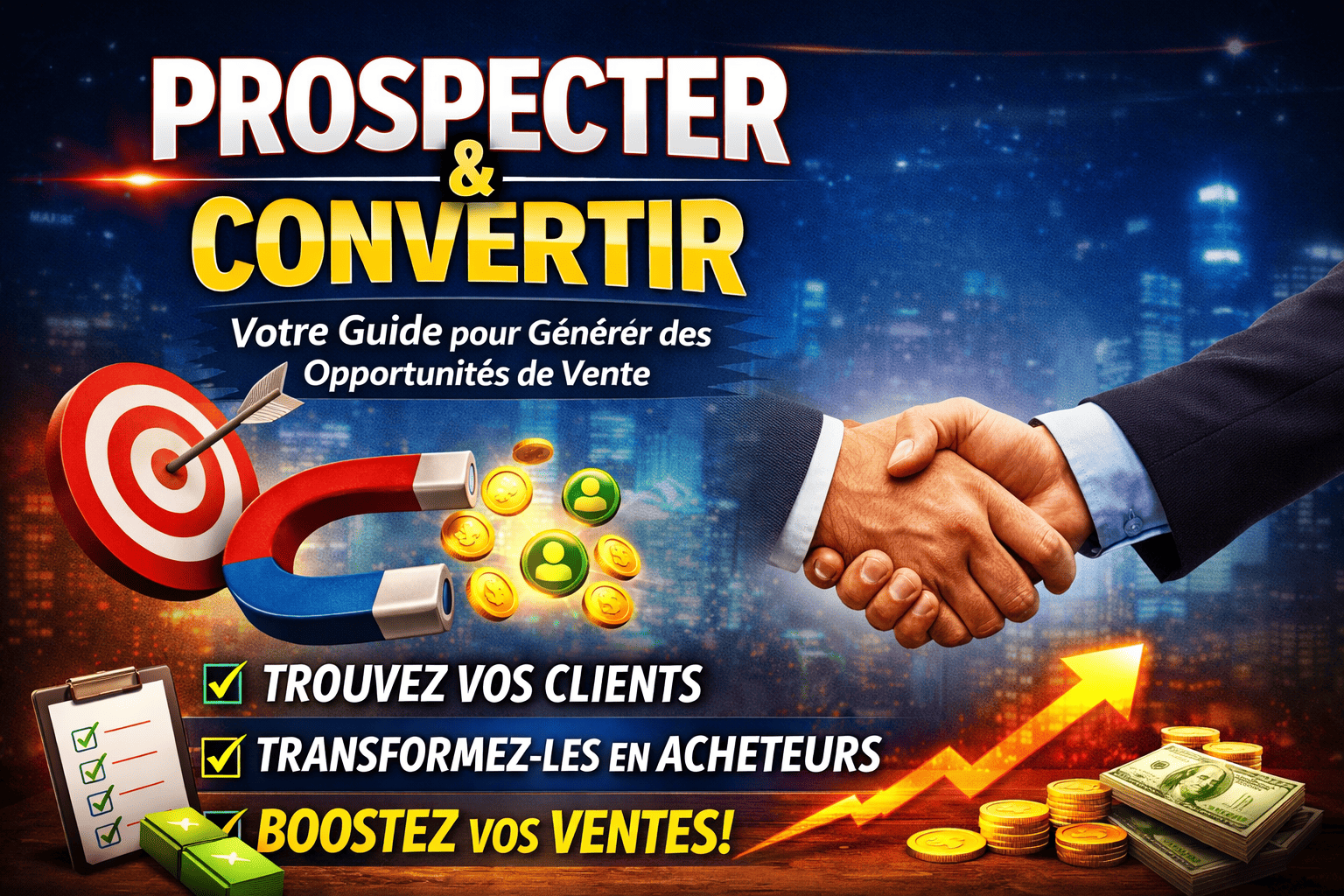 Prospecter et Convertir : Votre Guide pour Générer des Opportunités de Vente