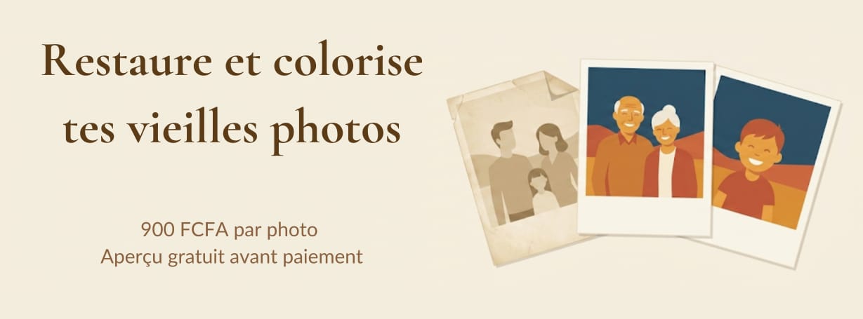 Restauration + Colorisation photo