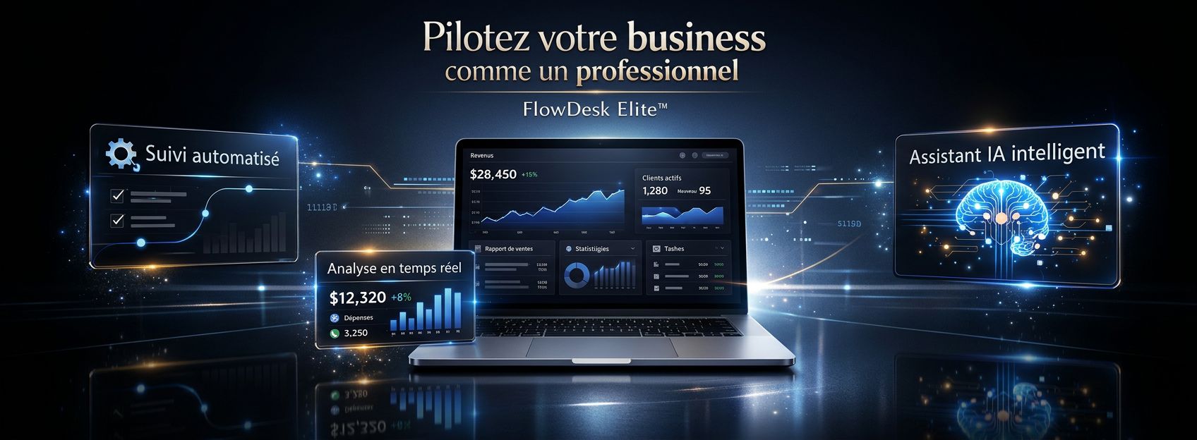 Transformez vos données en décisions et reprenez le contrôle total de votre business
