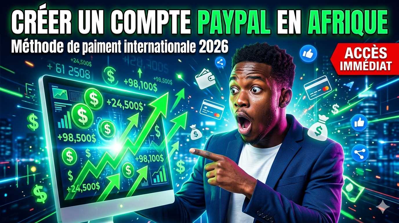 Créer un Compte PayPal en Afrique Sans VPN (Guide Rapide 2026)