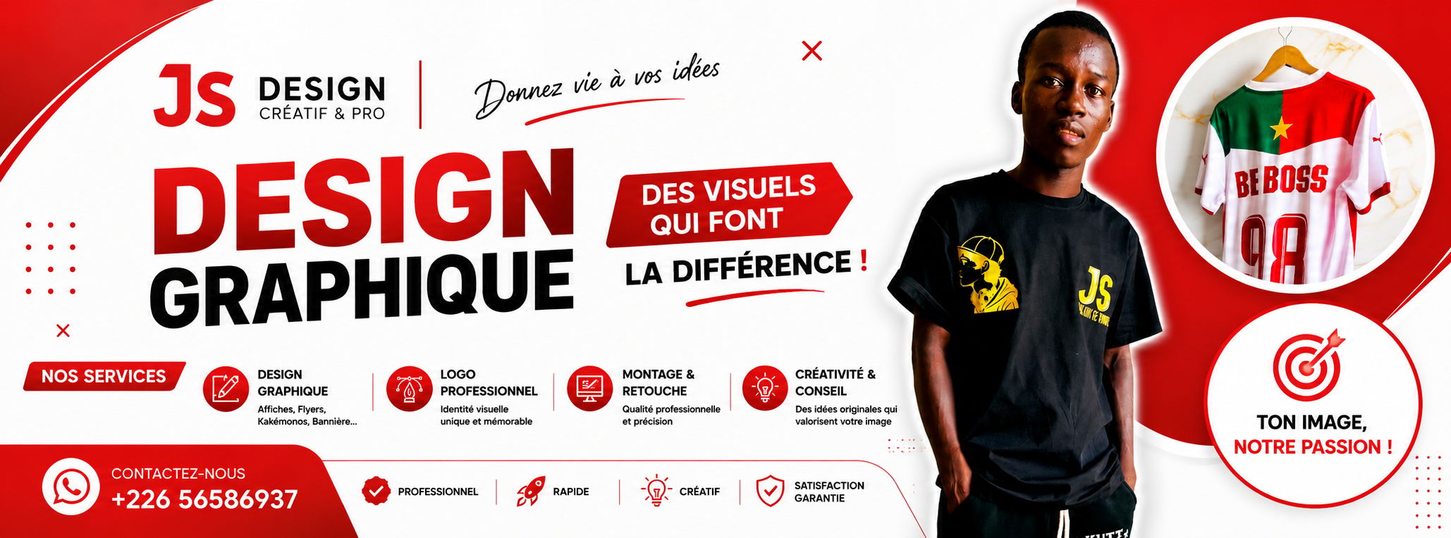 Affiche professionnel, Logo...