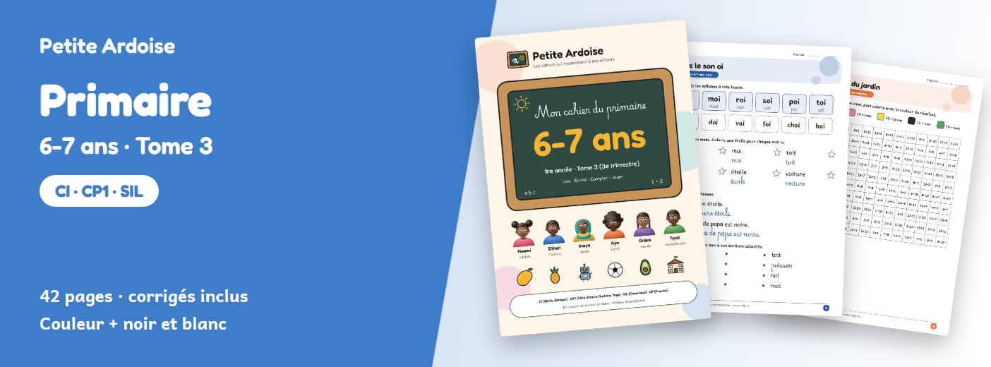 CI / CP1 / SIL · Tome 3 (6-7 ans)