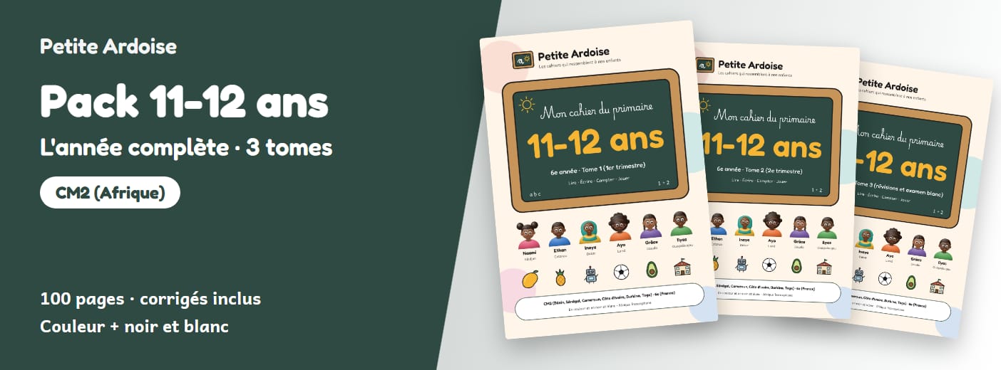 CM2 · L'année complète, 3 tomes (11-12 ans)