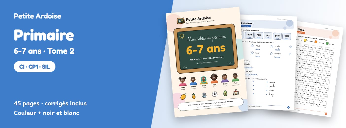 CI / CP1 / SIL · Tome 2 (6-7 ans)