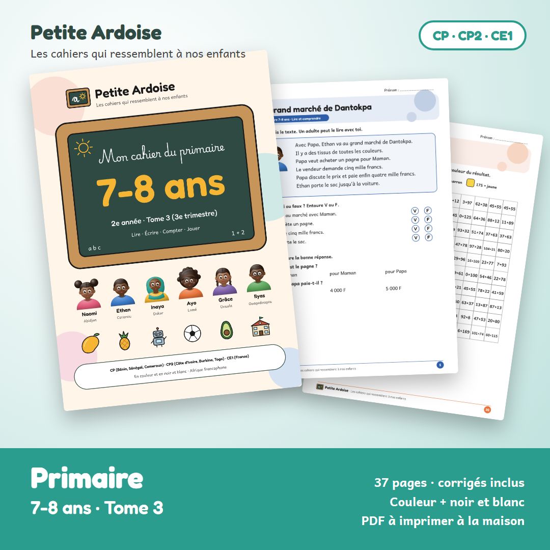 CP / CP2 · Tome 3 (7-8 ans)