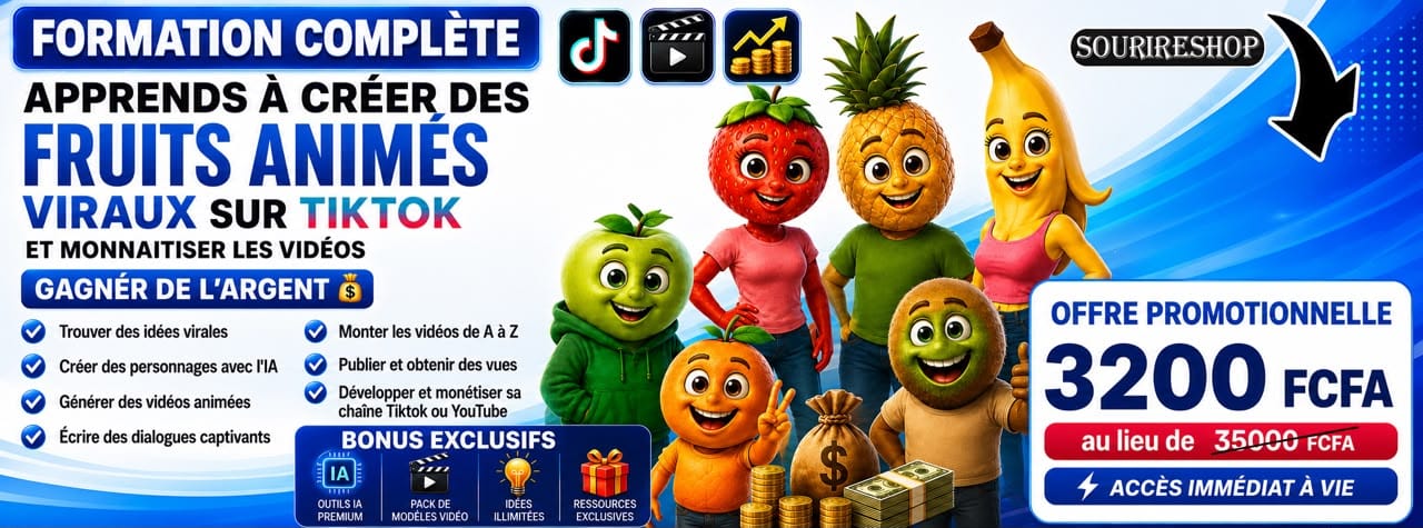 Formation Fruits animés