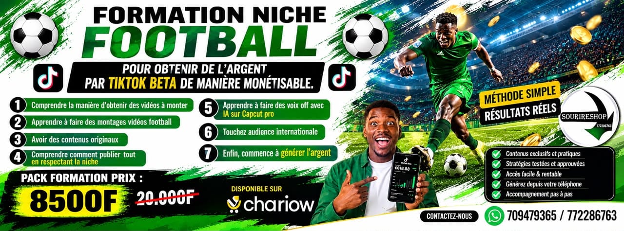 Formation Niche Football