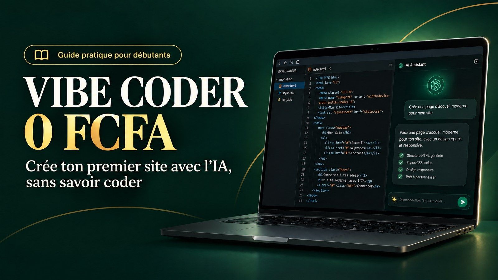 VIBE CODER 0 FCFA — Le Kit Cline + Clés API Gratuites
