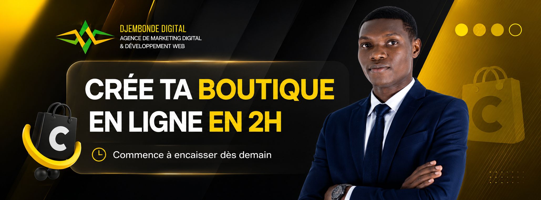Crée ta boutique en ligne en 2 heures et commence à vendre
