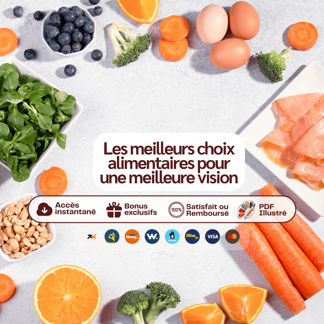 Apprends à offrir les meilleurs aliments à tes yeux pour prévenir ou apaiser les troubles visuels