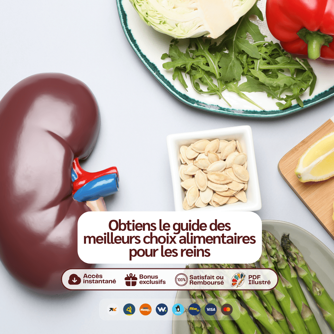 Apprends comment préserver tes reins par de meilleurs choix alimentaires