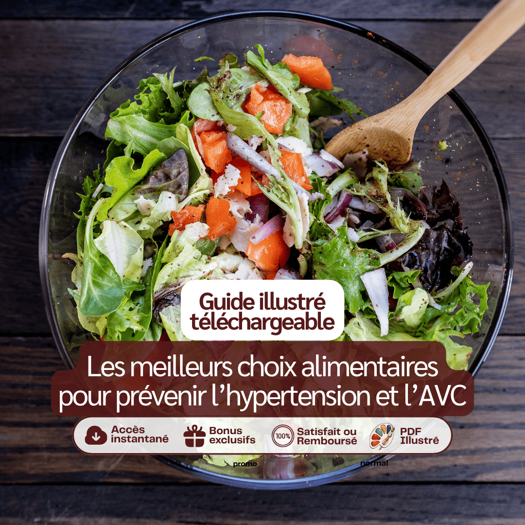 Apprends à faire de ton alimentation un véritable bouclier protecteur face à l'hypertension et l'AVC