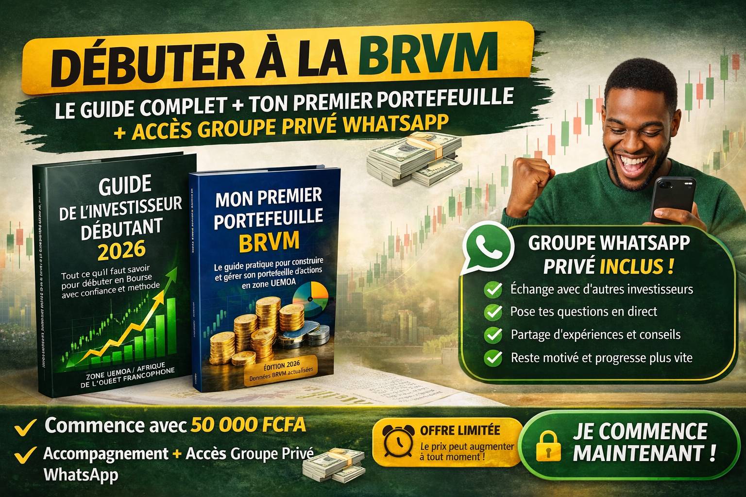 🚀 De 0 à Investisseur BRVM — Le Système Complet pour Commencer