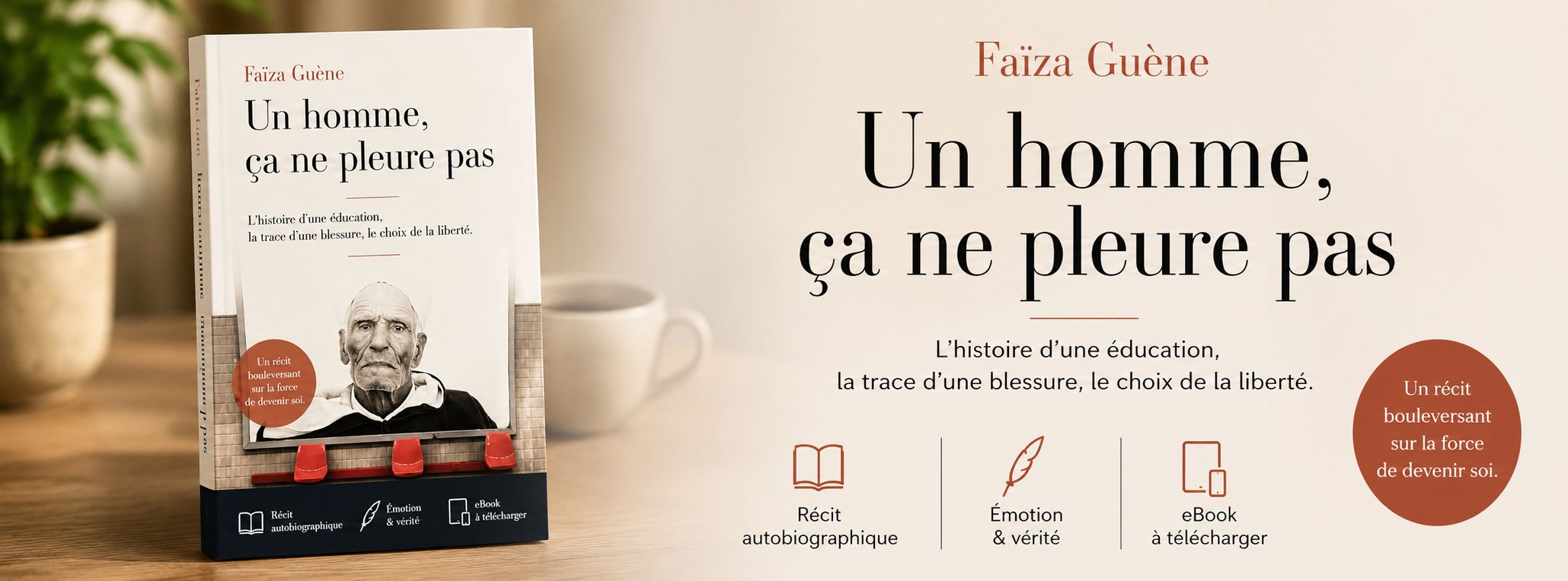 Un homme, ça ne pleure pas