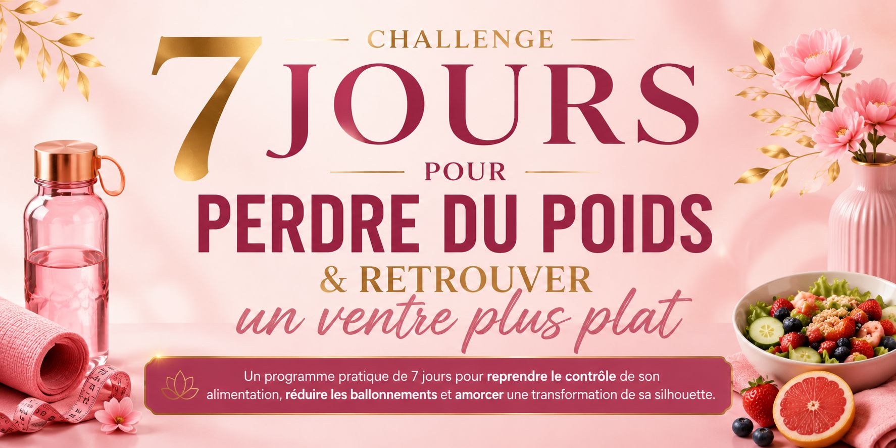 Comment perdre 5 Kilos en 7 jours et affiner votre ventre