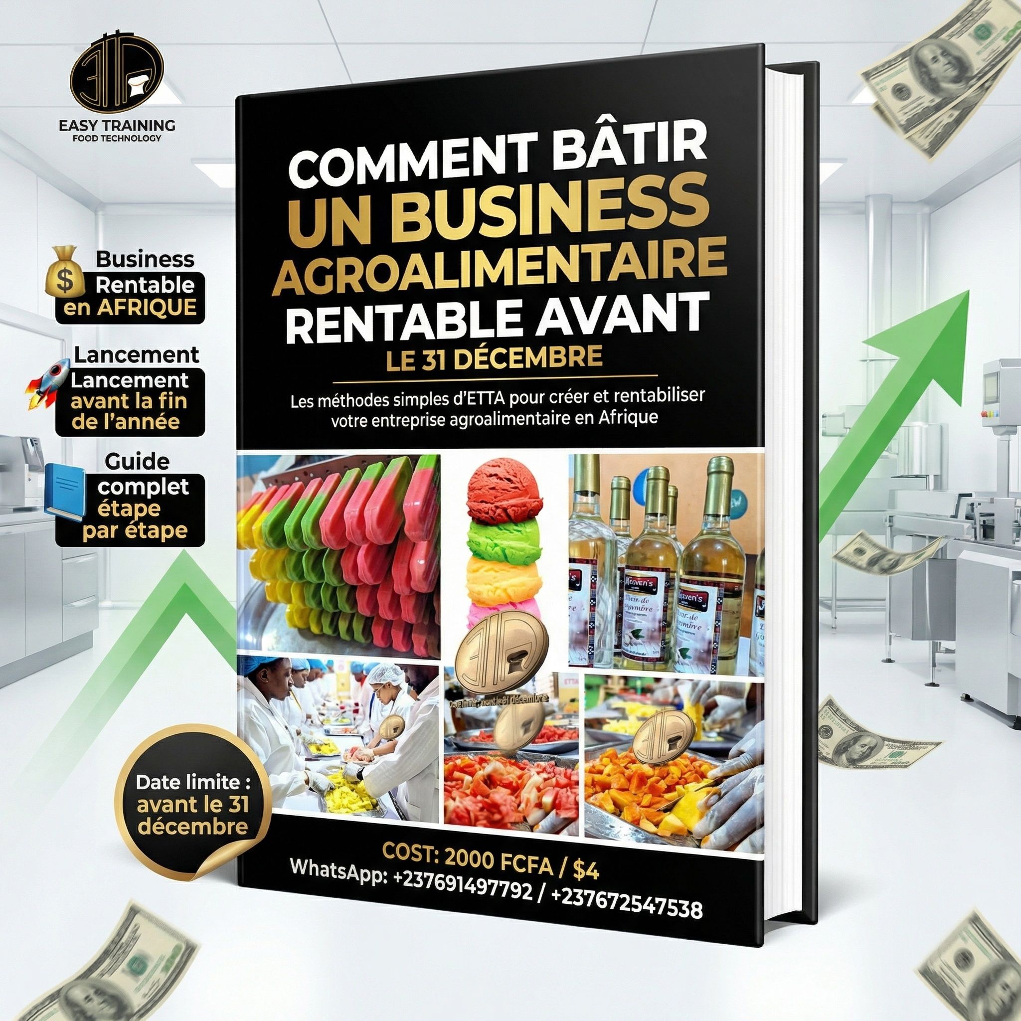 GUIDE COMPLET COMMENT MONTER UN BUSINESS AGROALIMENTAIRE RENTABLE AVANT LE 31 DÉCEMBRE