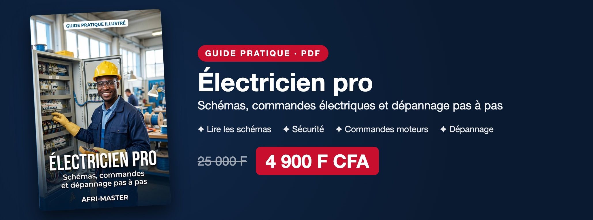 Électricien pro : schémas, commandes électriques et dépannage pas à pas