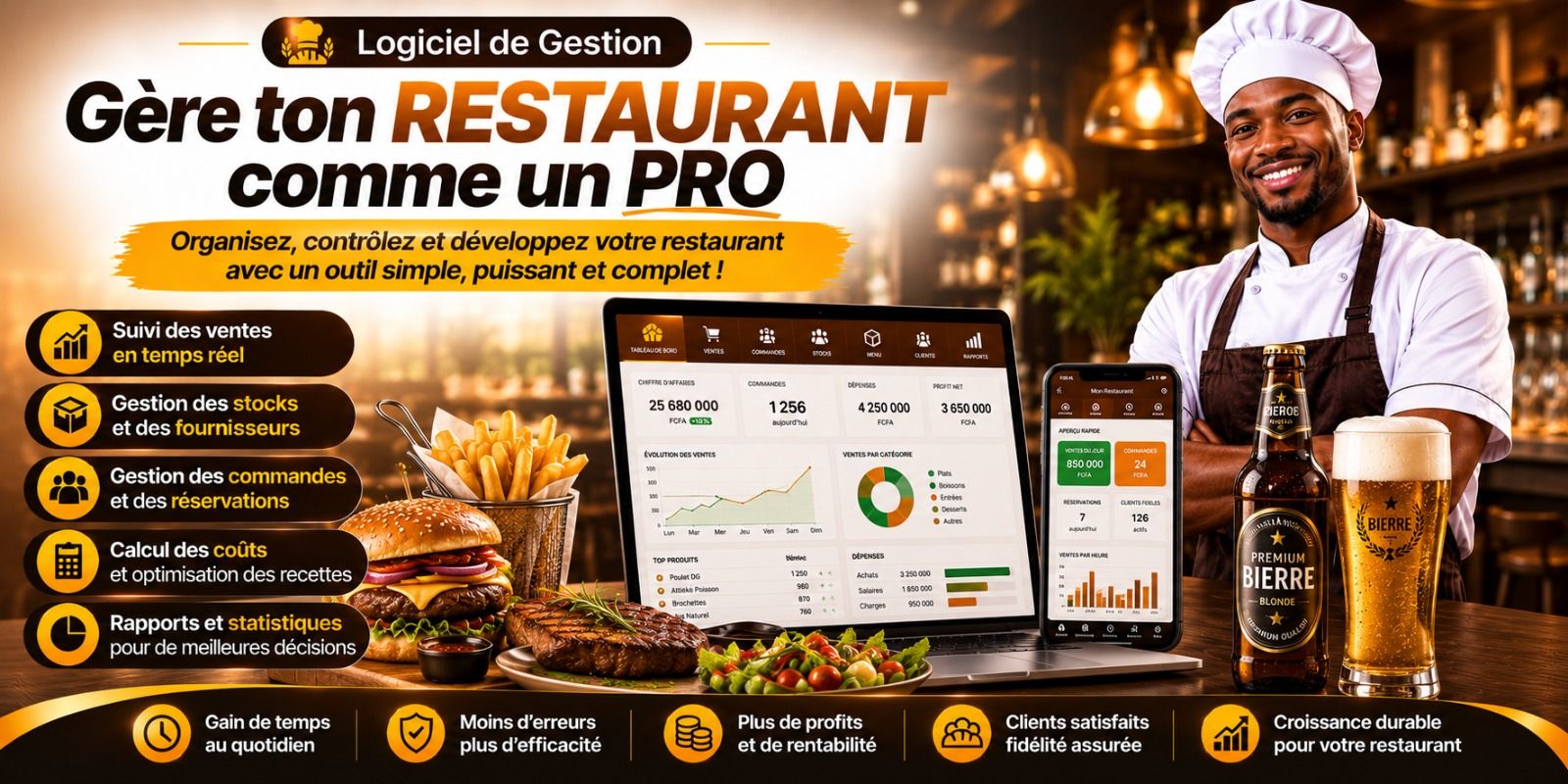 Gère ton Restaurant comme un Pro