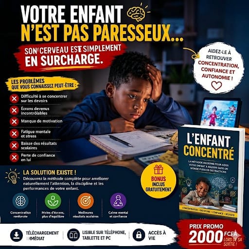 L'enfant concentré