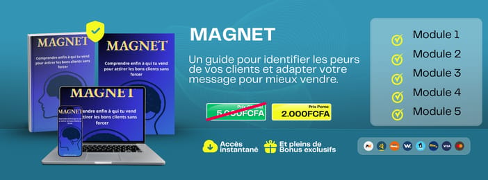 MAGNET: Attirez Les Bons Clients Facilement Sans Effort