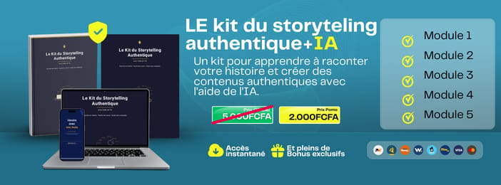 kit de storyteling authentique + l'IA