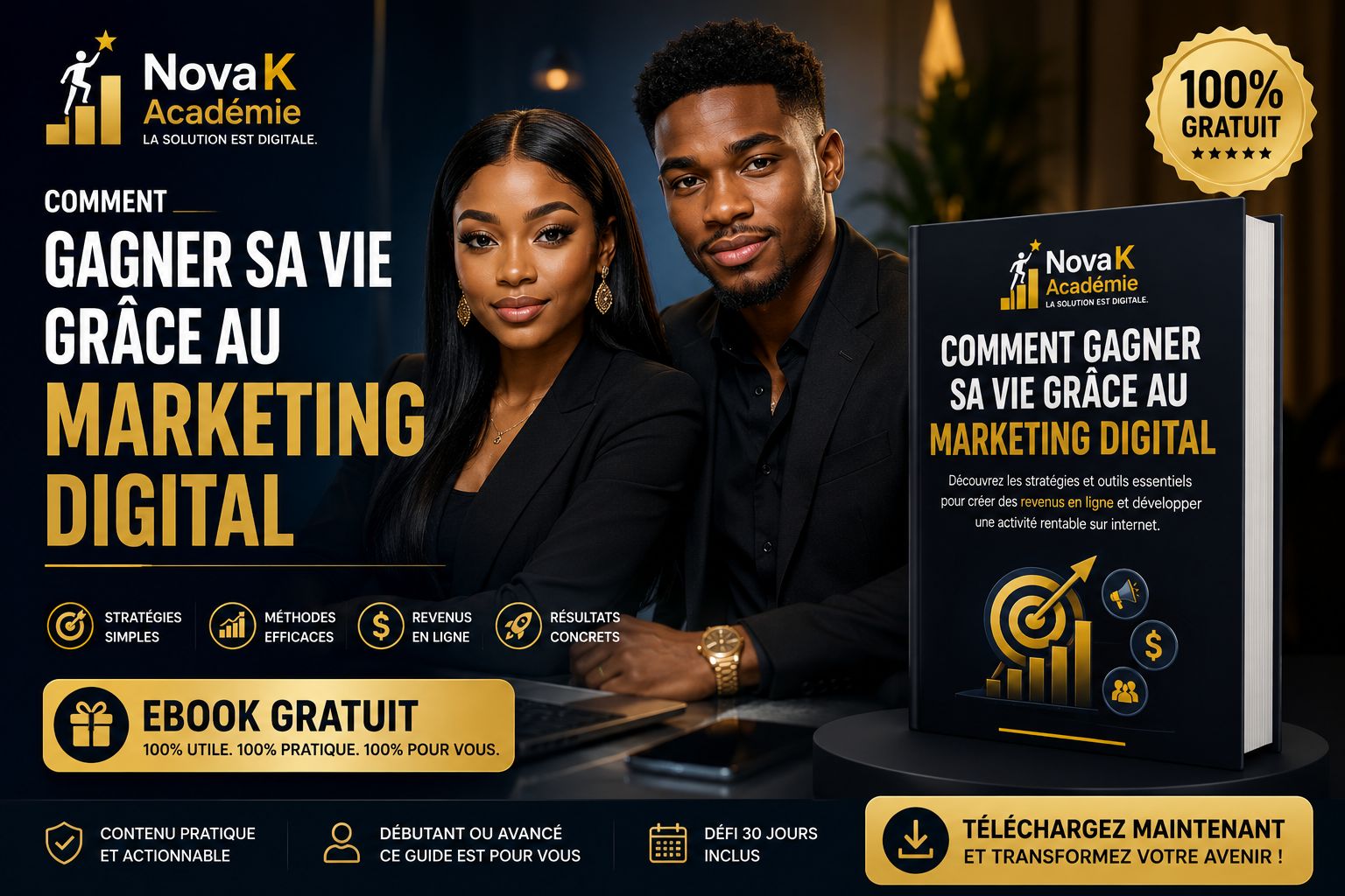 Comment Gagner sa Vie grĂące au Marketing Digital ?