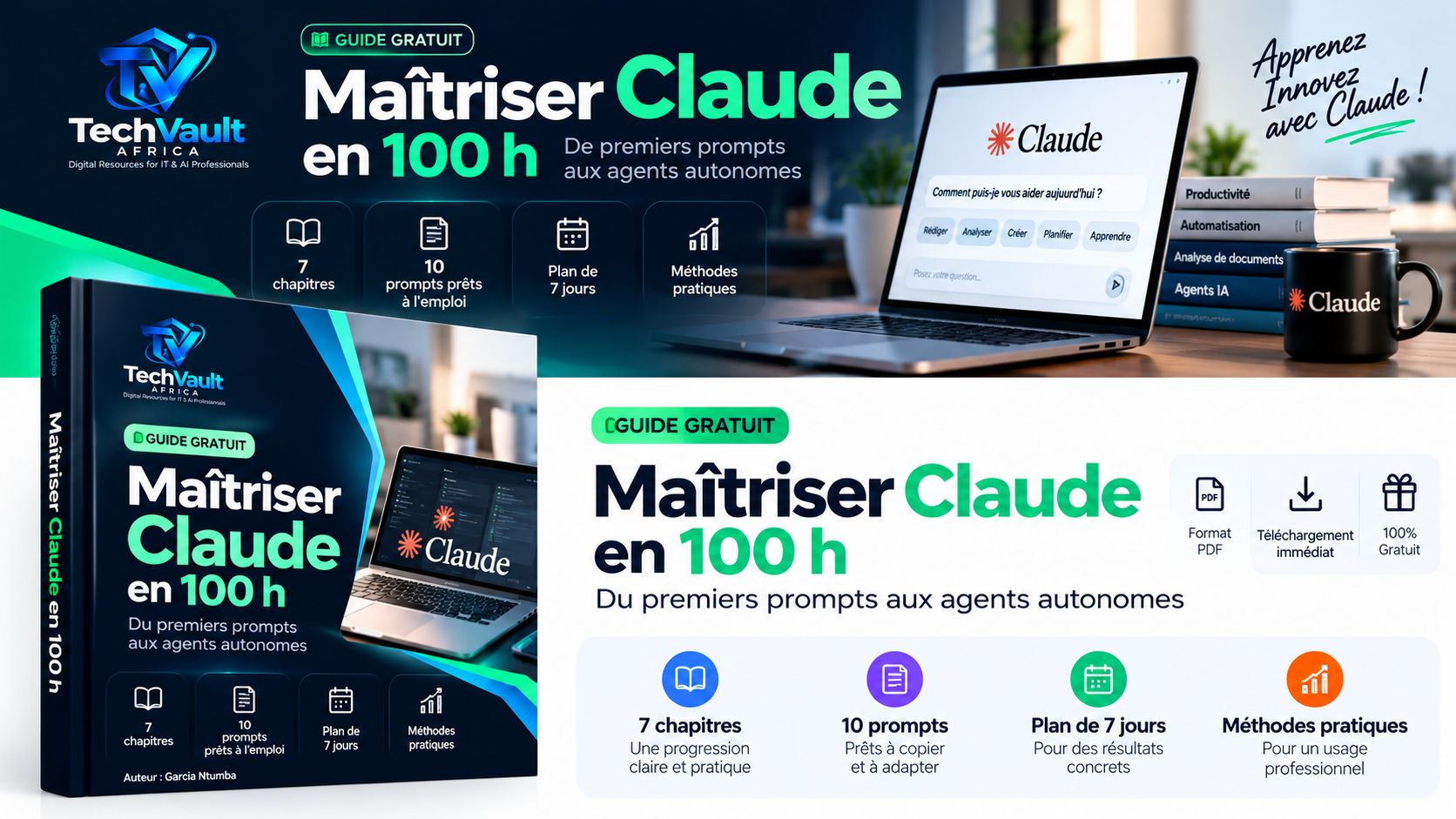 Démarrer avec Claude — Le guide gratuit pour bien commencer avec l’IA