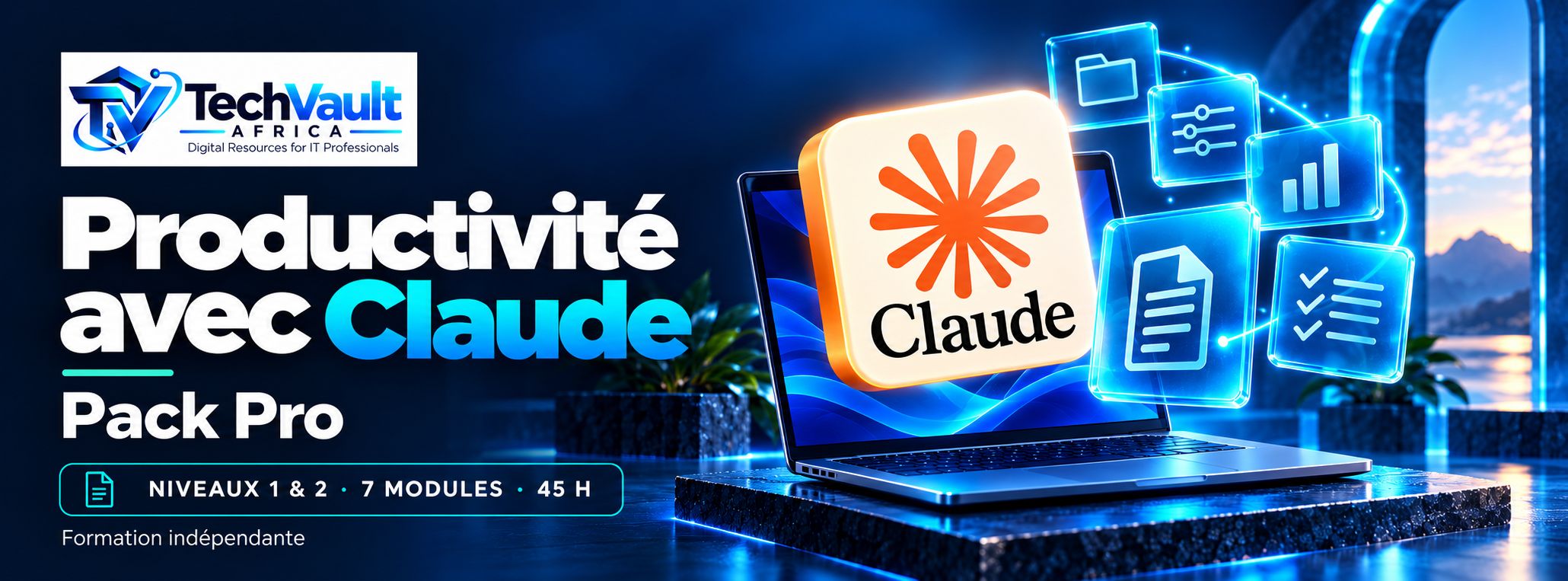Pack Pro — Productivité avec Claude (Niveaux 1 et 2)