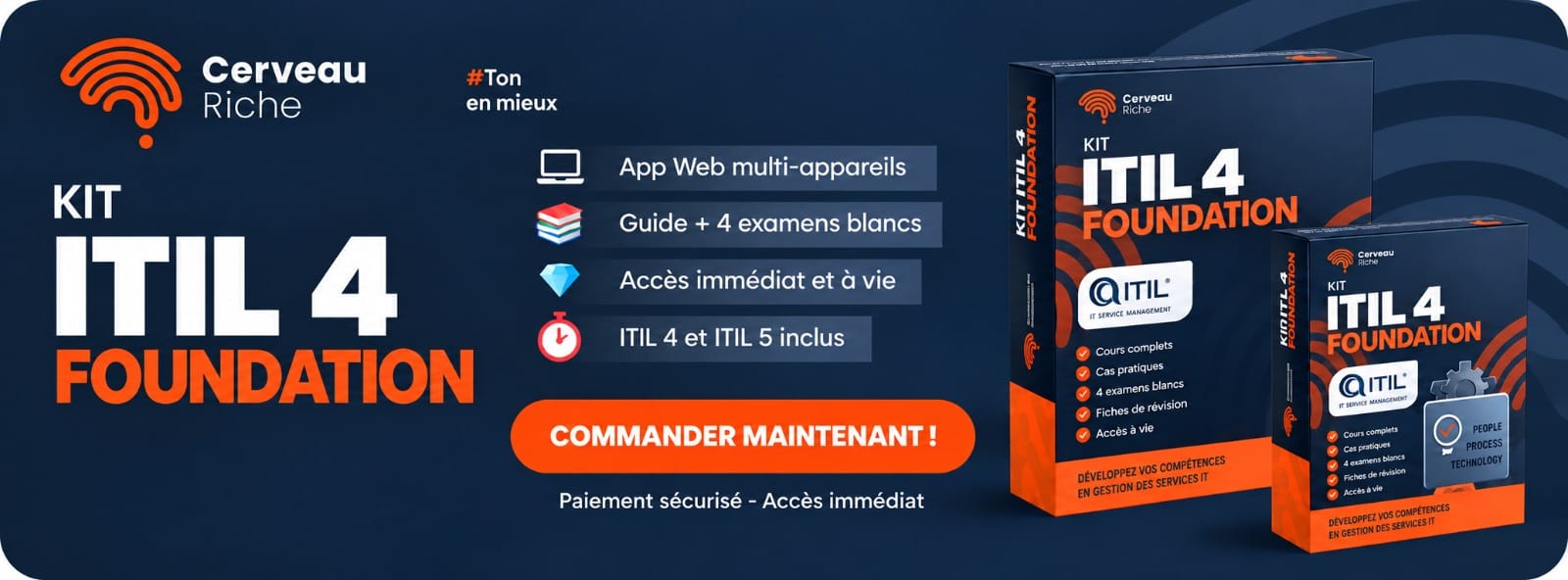 KIT COMPLET ITIL 4 FOUNDATION