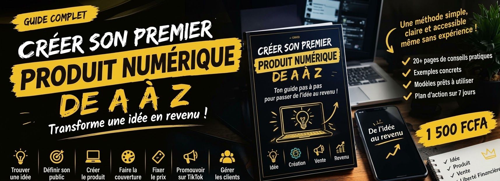🚀 Créer son Premier Produit Numérique de A à Z