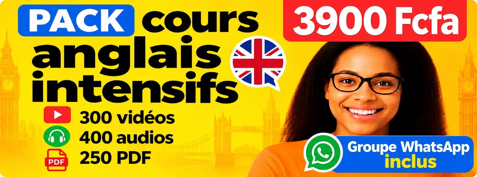 45 jours pour parler anglais : découvrez notre pack de cours ultra complet.