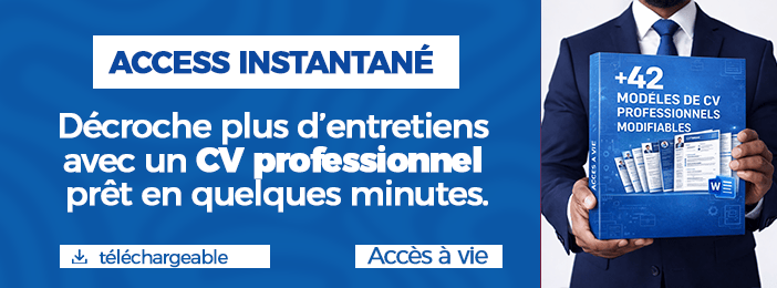 PACK CV PRO MODIFIABLE— PLUS DE 42 MODÈLES PROFESSIONNELS