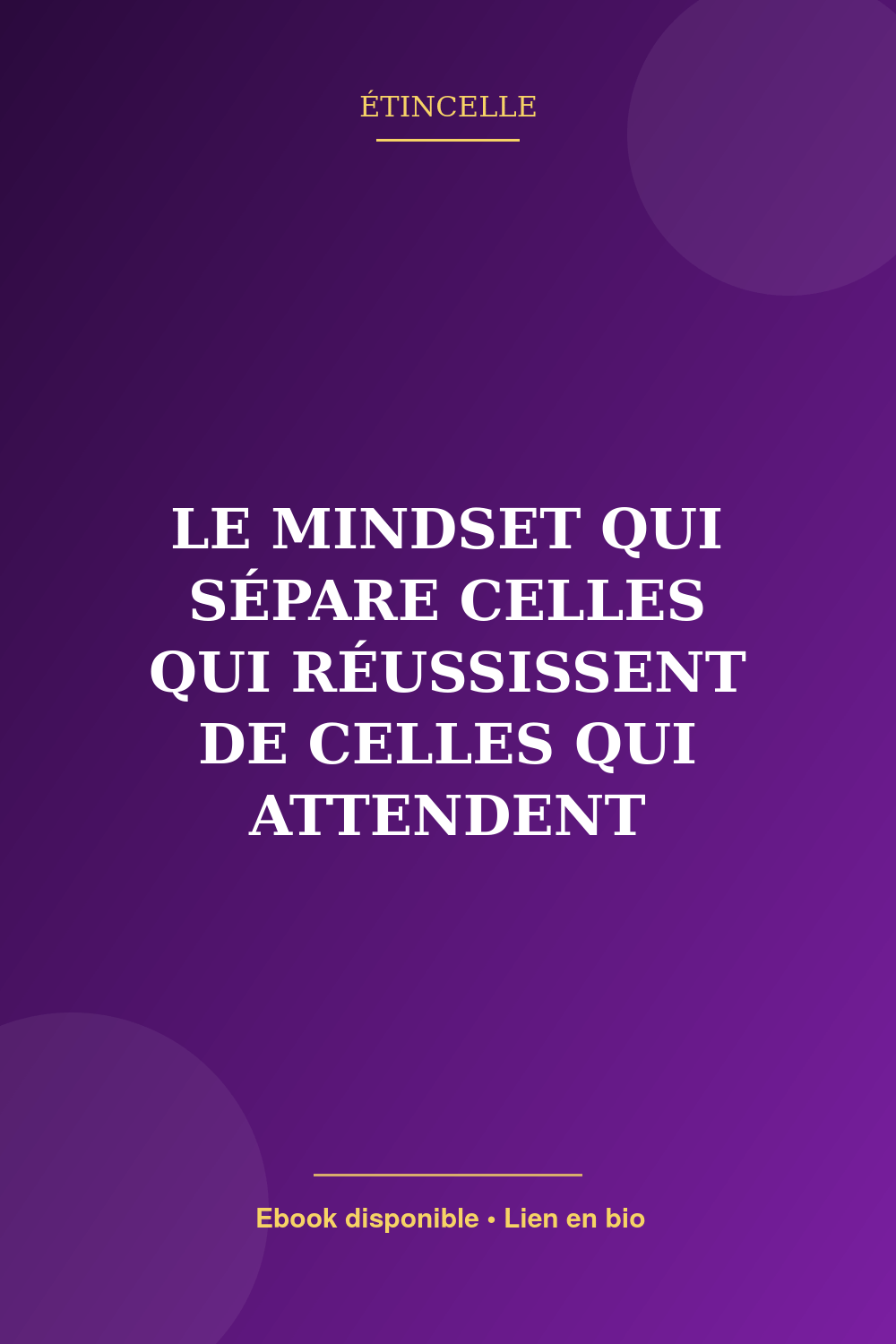 Dans la tête d'une businesswomen