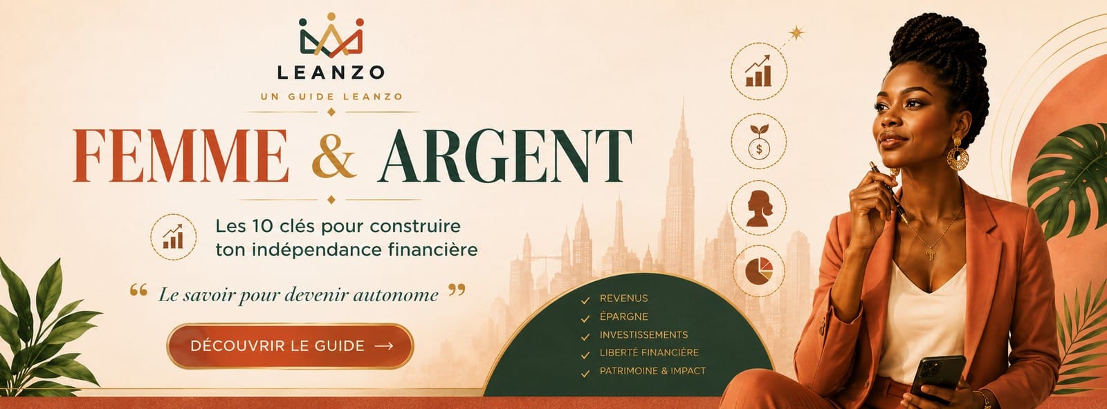 Femme & Argant — Les 10 clés pour construire ton indépendance financière