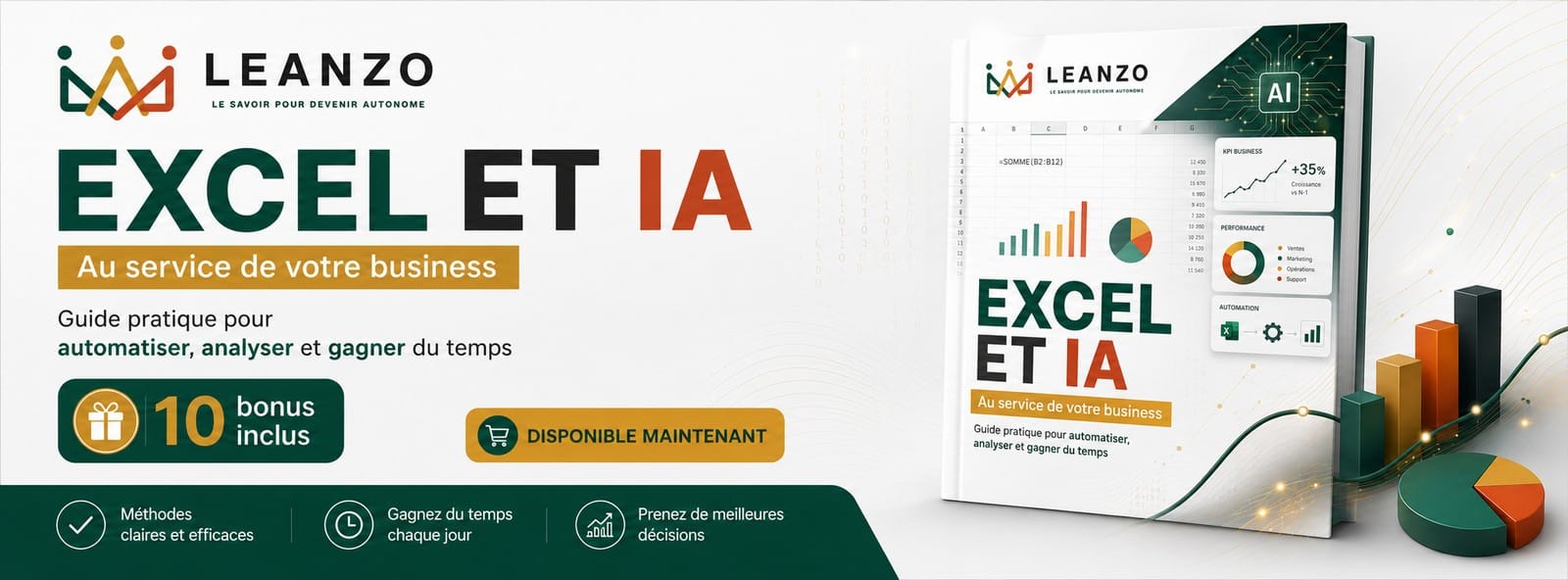 Automatisez votre gestion, analysez vos chiffres et gagnez du temps sans être expert