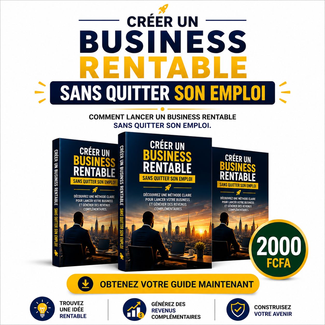 🚀 Créez un Business Rentable Sans Quitter Votre Emploi