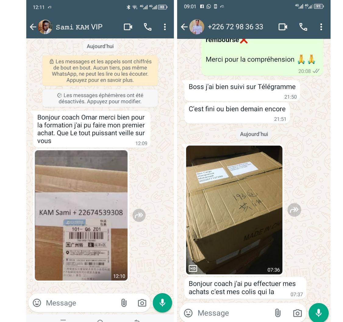 Importation Chine, Turquie, Dubai et Nigéria avec Alibaba , Aliexpress, Pinduoduo , 1688 et Taobao