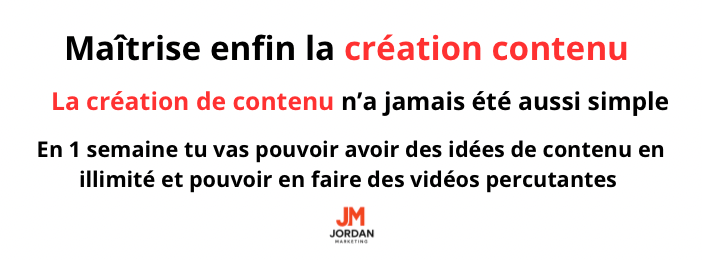 Formation en création de contenu