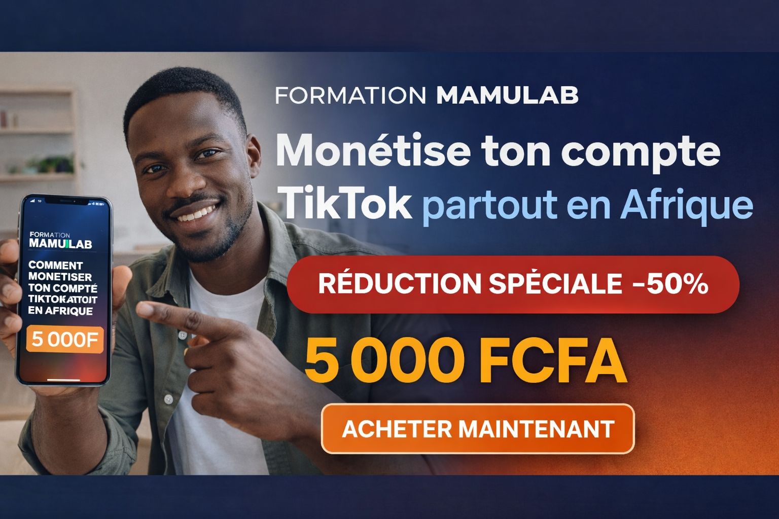 Monétiser TikTok facilement – partout en Afrique