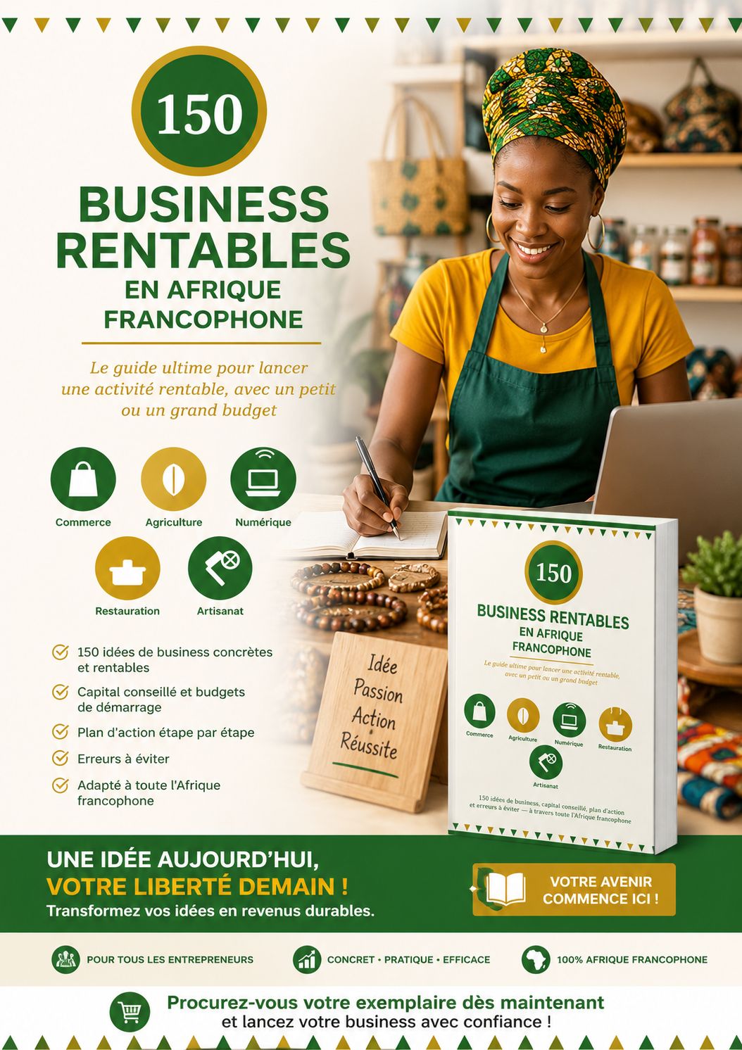 Trouvez un business rentable en Afrique, même avec un petit capital
